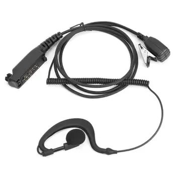 

PPT Mic Earpiece G Shape Earhook Earphone for Motorola HT750 HT1250 PR860 Handsfee Earpiece with Clip for Police Bodyguard
