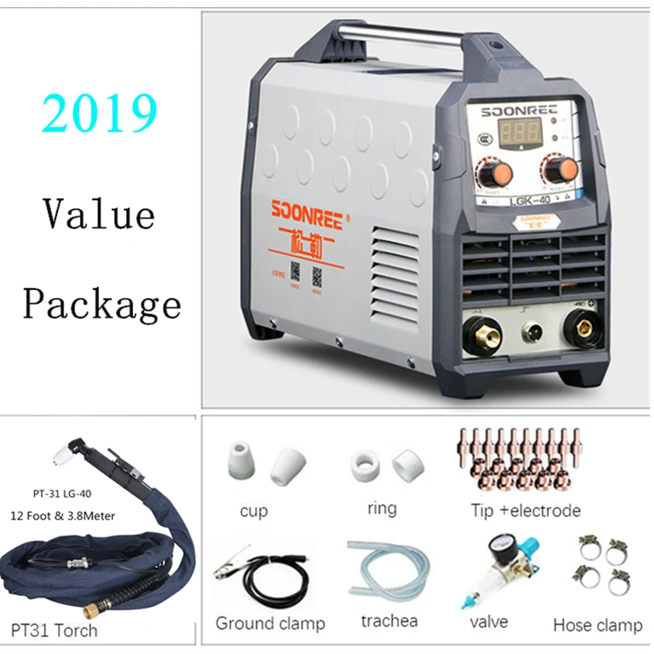 

Plasma Cutting Machine LGK40 CUT50 220V voltage Plasma Cutter With PT31 Free Welding Accessories quality