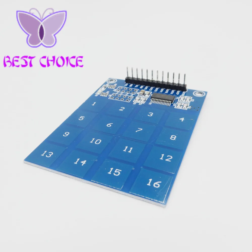Arduino TTP229 16 Channel Digital Capacitive Switch Touch Sensor Module NEW