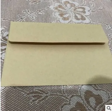 10 шт./упак. 17x12 см DIY пустой Бумага конверт открытка с буквенным принтом хранилище канцелярских товаров Бумага подарок - Цвет: Craft