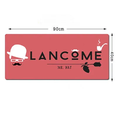 900x400mm Funny Moustache Chaplin Gaming Mouse Pad Laptop Table 900x400mm Funny Moustache Chaplin Gaming Mouse Pad Laptop Table Mat Locking Edge Non Slip Desk