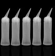

3Pcs Applicator Plstic bottle Salon Applicator Measuring Hairdressing Tinting Scale Bottle Portable styling tools 260ml / 160ml