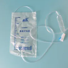 1 шт 1000 мл пластиковая одноразовая сумка для клизмы для мытья кишки домашняя сумка для клизмы Медицинская медицинская больница аптека принадлежности