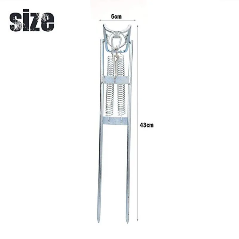 

Fishing Rod Holder Automatic Spring High Sensitivity Stainless Steel Telescopic Pole Mount Support Bracket fishing tools