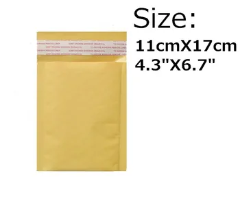 

Bubble Mailers Padded Envelopes Bags 11cmX17cm 120pcs/lot