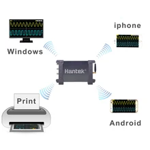 Hantek официальный iDSO1070A цифровой осциллограф USB iPhone/iPad/Android/Windows Osciloscopio Portatil с wifi Osc