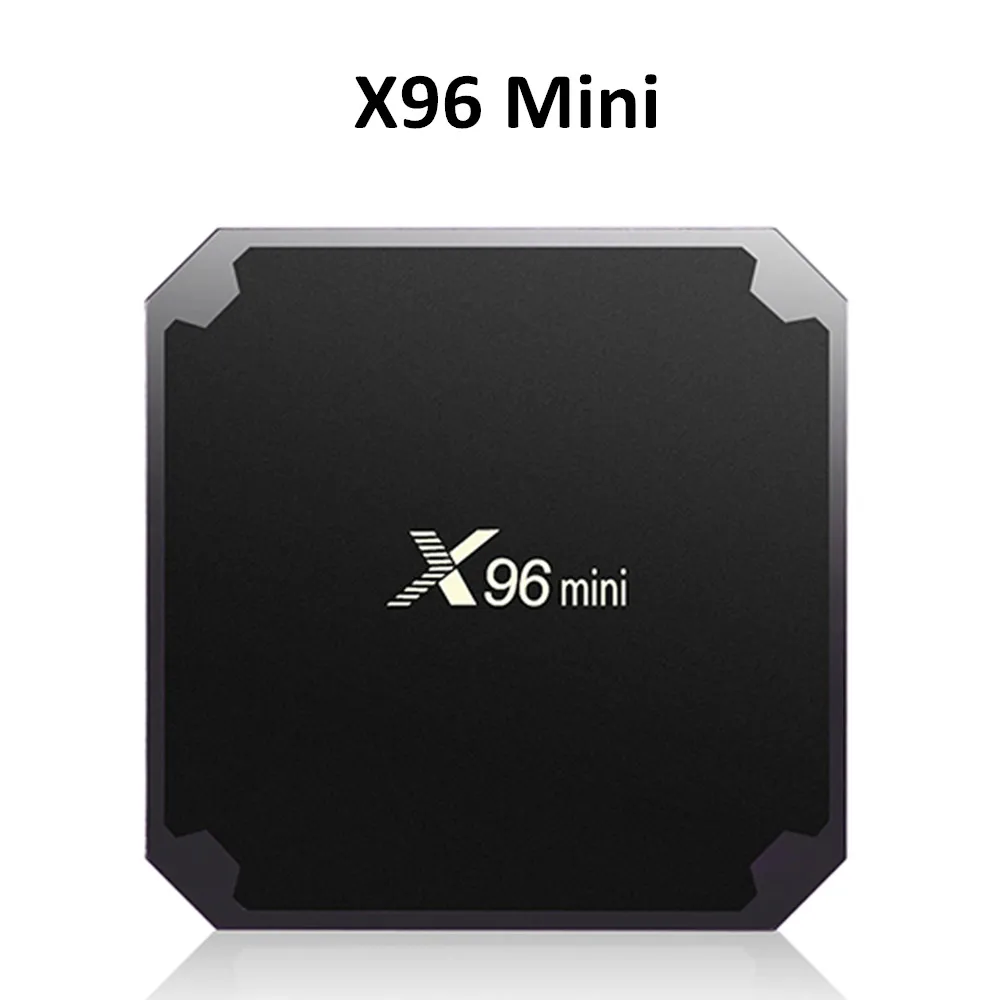 ТВ-приставка X96 mini Android 7 1 2 + 16 ГБ Amlogic S905W 4 ядра ГГц Wi-Fi | Электроника