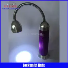 Случайный цвет отправлено слесарные инструменты светодиодные лампы блокировки инструменты для открывания инструменты для слесаря