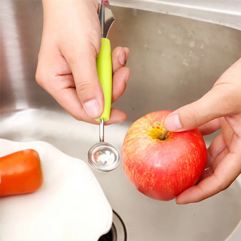DIY нож для резьбы по фруктам ложка мороженого кухонные инструменты арбуза из