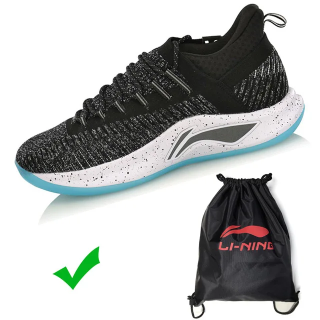 Li-Ning Для мужчин скорости V плей Профессиональная баскетбольная обувь Подушка подойдет как для повседневной носки, так Пряжа Подкладка облако Спортивная обувь Кроссовки ABAP011 SJFM19 - Цвет: ABAP011-1H