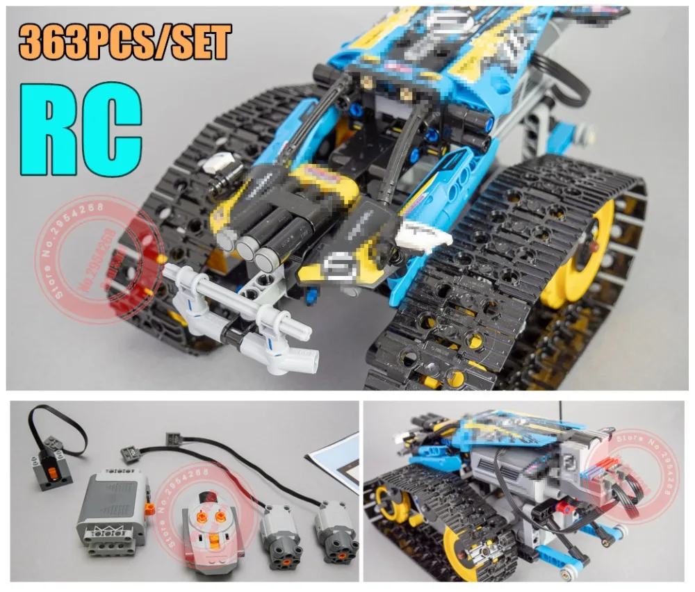 

New MOC RC Motor Power Function Crawler Racer Car Toy Electric Fit Legoings Technic Building Block Brick Model Kid Gift Birthday
