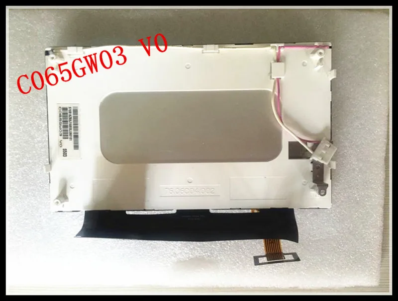 

100% New Original 6.5" Car DVD Navigation LCD Screen Panel C065GW03 V0 LCD Display For Car Audio System