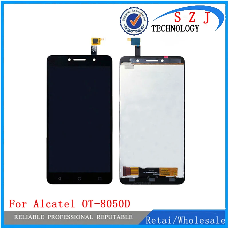 Новый 6 дюймовый ЖК дисплей для Alcatel One Touch Pixi 4 OT 8050D OT8050 8050 детали замены|replacement touch