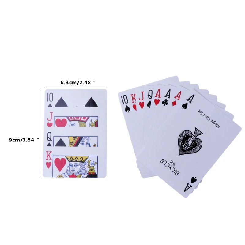 2018 Новый магический трюк Crazy Choice Card Deck крупным планом с возможностью поворота на
