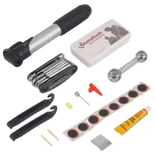 

26Pcs Bicycle Tools Sets Mountain Bike Bicycle Multi Repair Tool Kit Hex Spoke Wrench Mountain Cycle Screwdriver Tool With Pouch
