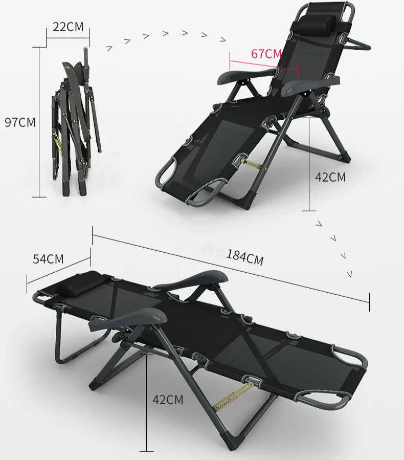 Кресло для отдыха портативный складной механизм раскладывания кресла домашний откидной стул для обеда офисный ворс складная кровать ленивые спинки стулья
