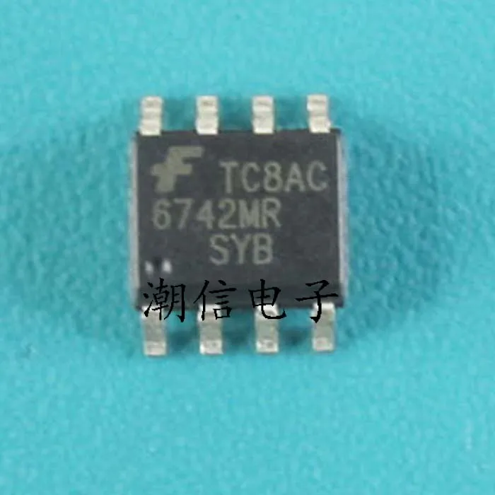 50PCS 6742MR FAN6742MR [ SOP 8 ] The new LCD power chip|chip tun|chip ...