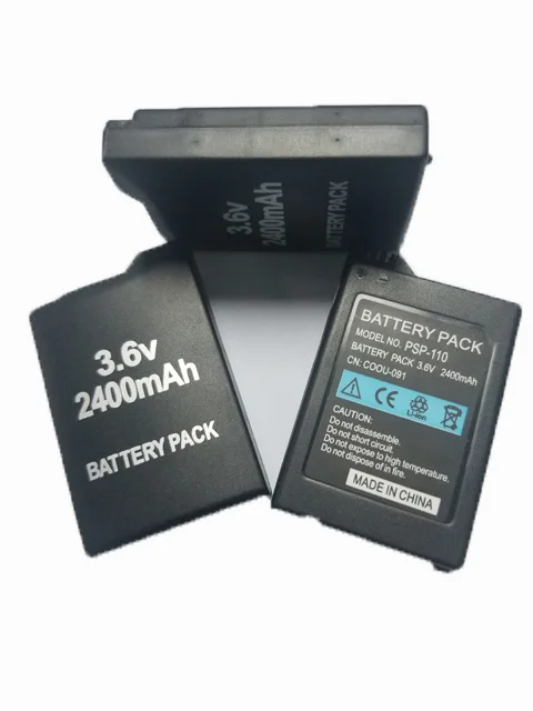 2400mAh запасная батарея для sony psp 1000 батарея psp-110 геймпад для playstation Портативный Контроллер