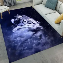 Абстрактные коврики и ковры с тигром для детей, для дома, гостиной, спальни, прихожей, йоги, кухни, двери, напольные коврики для ванной