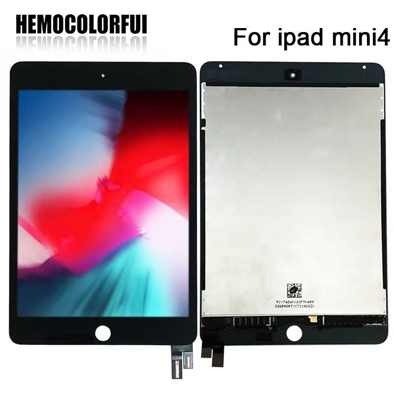 

HEMOCOLORFUI 7.9 inch For ipad mini4 A1538 A1550 Lcd Display + Touch Screen Assembly Free Tools Free shipping