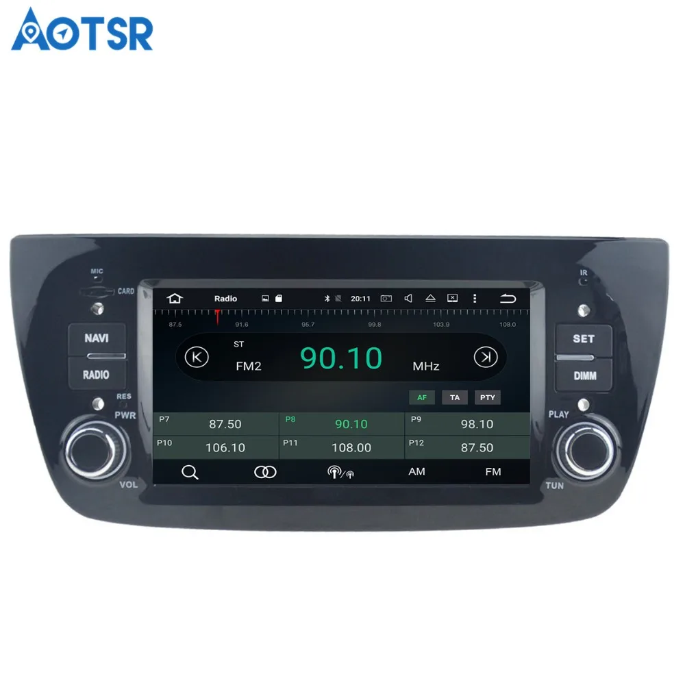Best Aotsr Android 8.1 GPS navigation Car DVD Player For FIAT DOBLO/Opel Combo/Tour multimedia 2 din radio recorder 4GB+32GB 2GB+16GB 5