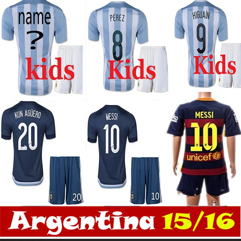 argentina football kit junior