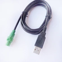 Автомобильный адаптер Biurlink с usb-разъемом 4 pin стандартный usb-кабель