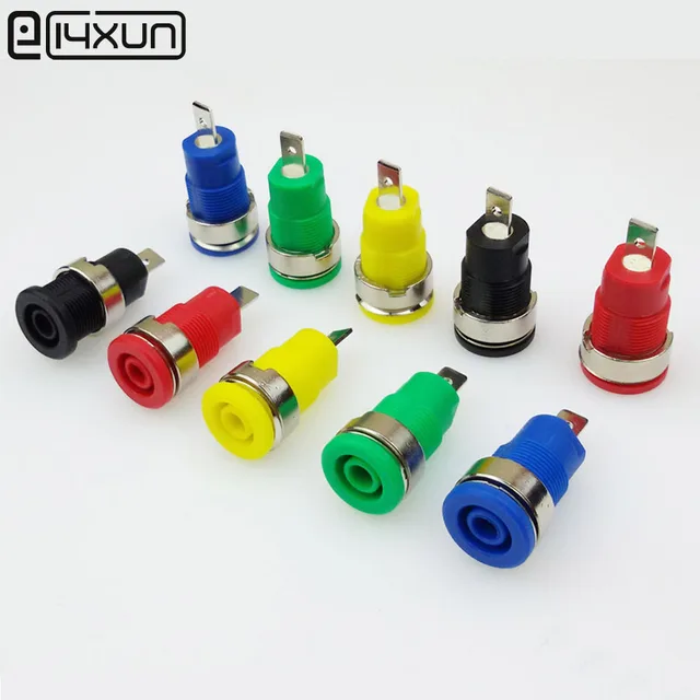 High Quality High Voltage Safety 4mm Banana Socket Panel Mount Jack