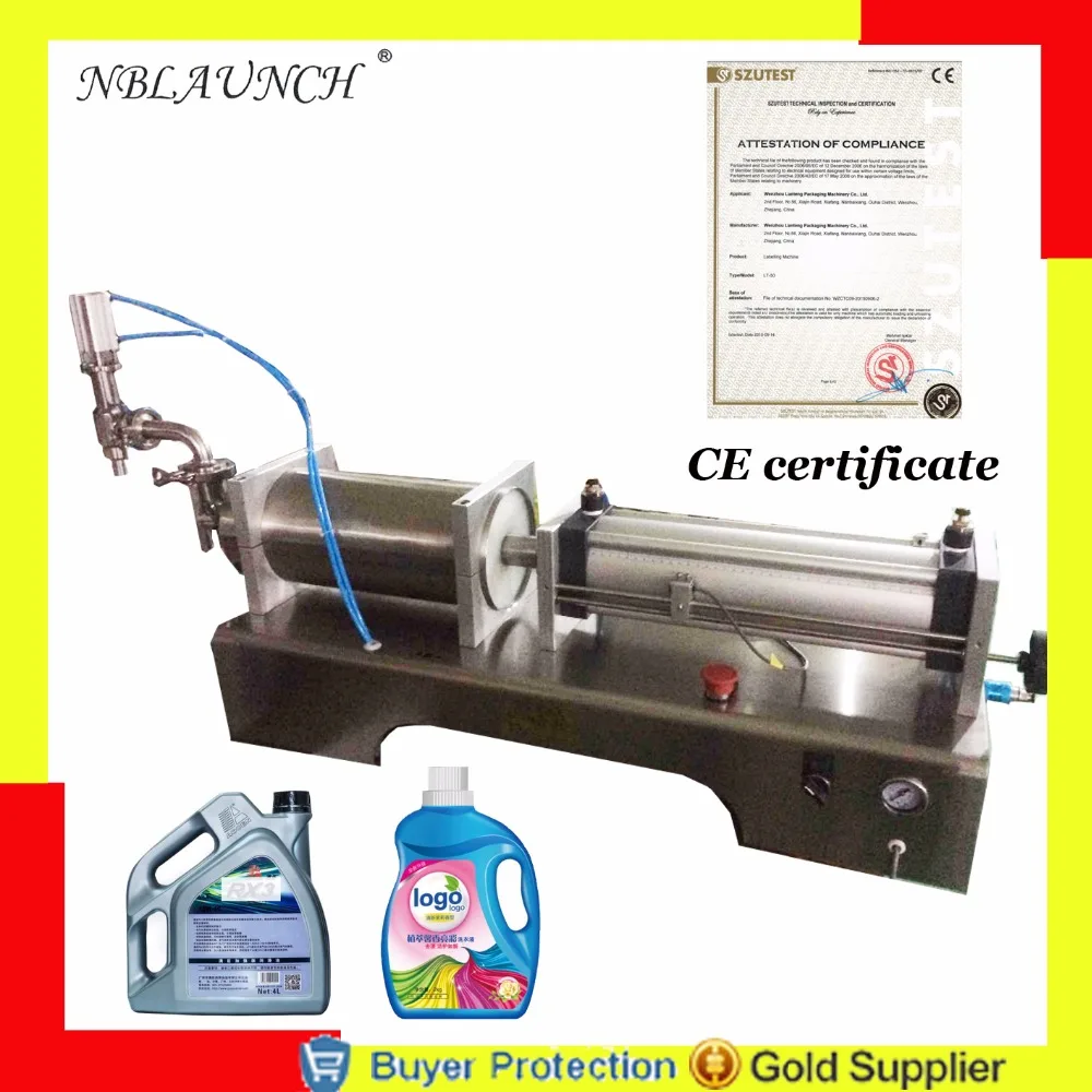 

5000ml Model Liquid Filling Machine, Semi Automatic Pneumatic Filler,water Shampoo Juice Oil Glycerinum Lubricant Piston Filler