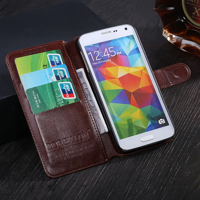 

Leather PU Flip BOOK Style Hard Shell Wallet Card Cover Case Phone Cover For Samsung Galaxy Ace 2 GT i8160 8160 Horder card