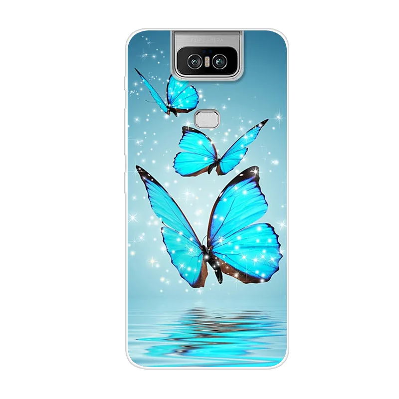 Чехол для Asus ZS630KL чехол Zenfone6 2019 силиконовый из ТПУ телефона Zenfone 6 ZS 630KL I01WD мягкий