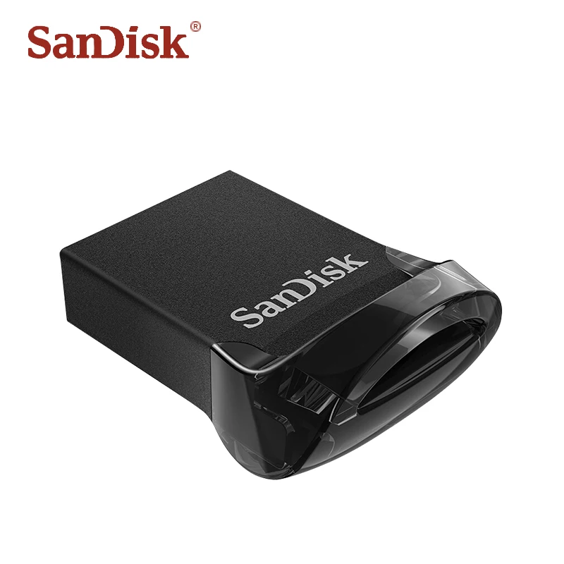 Высокая Скорость двойной флеш-накопитель SanDisk Fit USB флеш-накопитель 64Гб CZ430 16 Гб мини USB флэш-накопитель 3,1 до 130 МБ/с. флеш-накопитель 32 Гб 128 Гб карта памяти