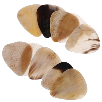 

Buffalo Horn Guitar Pick Hand Made High Quality Pick Thickness Guitar Accessories