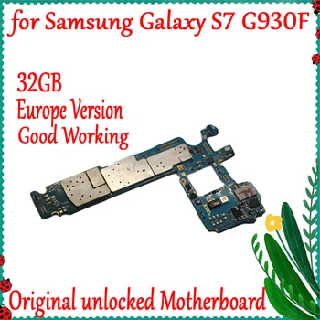 

New Arrival MainBoard For Samsung Galaxy S7 G930F Original Factory Unlocked Motherboard With IMEI Android OS Logic Board