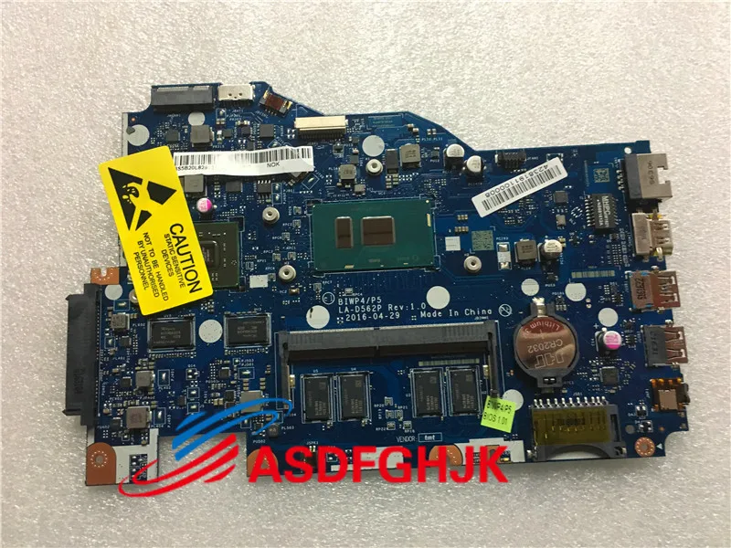 incredible  FOR LENOVO IDEAPAD 110-15ISK LAPTOP MOTHERBOARD WITH SR2EY I5-6200U LA-D562P 100% TESED OK
