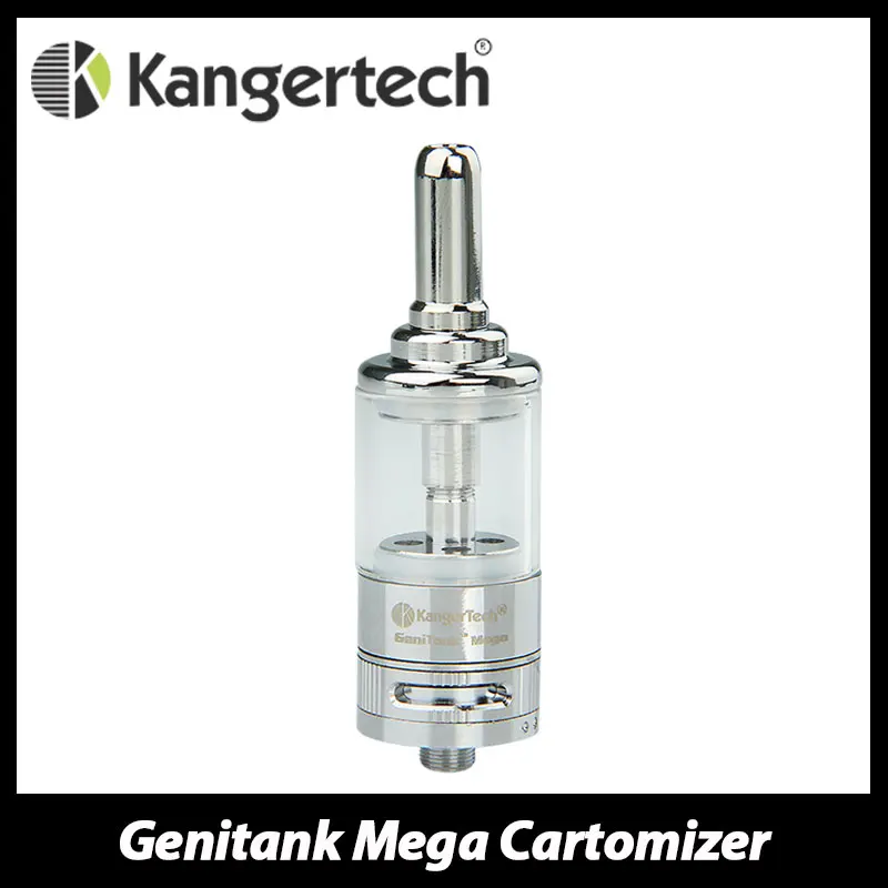 

Original Kanger Genitank Mega Cartomizer Tank with New Airflow Control Valve e-cigarette 3.8ml Capacity Atomizer from Kangertech
