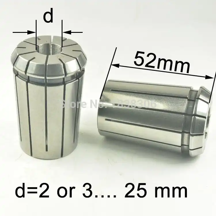 25mm Industrial Quality DIN25 6388 Type A 462E Vertex OZ25 Collet 3mm