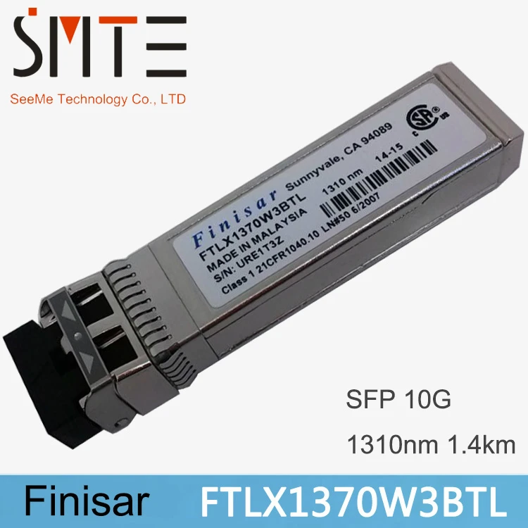 Finisar FTLX1370W3BTL SFP + 10 г оптический модуль 1.4 км промышленного класса finisar базовой станции