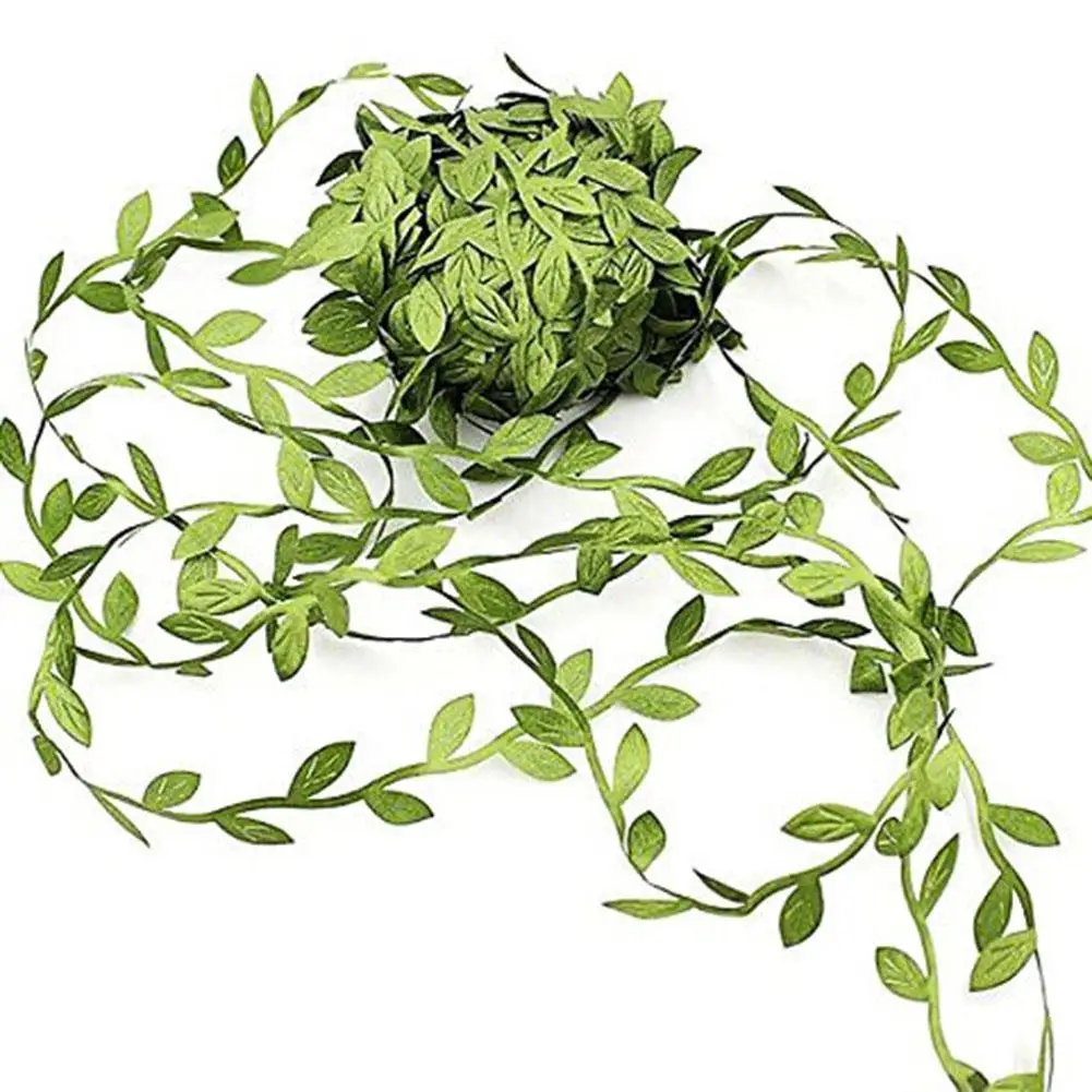 

77m Artificial Foliage Vine Ball Soft Silk Fake Vine Garland Hanging Window Party Ceilng Boho Balloon Decor Artificial Plants