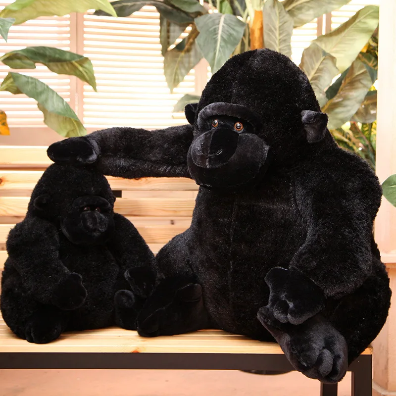 

1Pc 40Cm Plush Simulation Gorilla Orangutan Chimpanzees Monkey Toy Stuffed Doll Baby Kid Children Birthday Gift Home Shop Decor