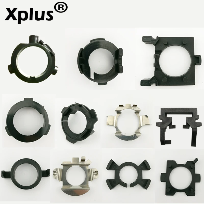 

Xplus 2pcs LED H7 Adapter H1 Socket Headlamp Bulb Holder for VW Ford Kia Benz Honda Hyundai Peugeot Golf