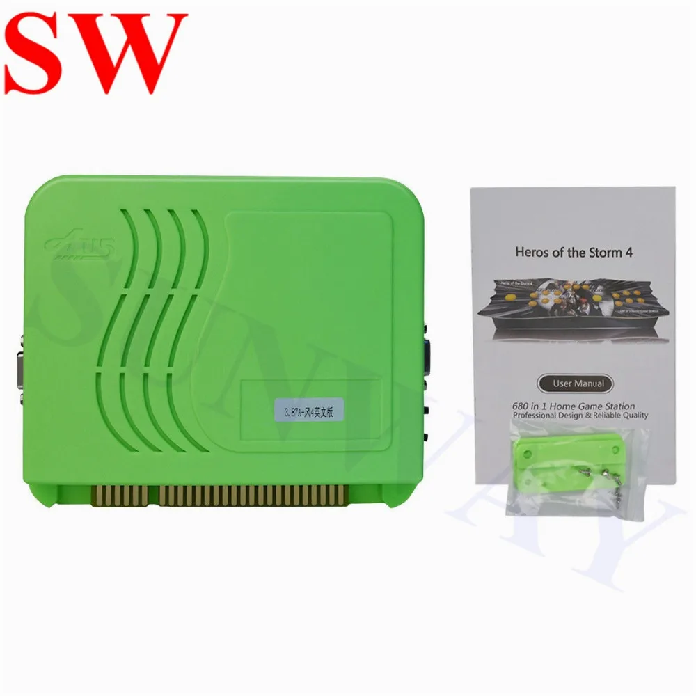 

HEROES OF STORM 4 800 in 1 Game Card VGA HDMI Output For LED New Jamma Arcade Multi Game PC Board LCD Cartridge 4 Box Upgraded
