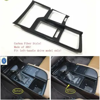 

Yimaautotrims Auto Accessory Stalls Gear Shift Gearshift Storage Box Panel Cover Trim 1 Pcs ABS Fit For Lexus ES 2018 2019 2020