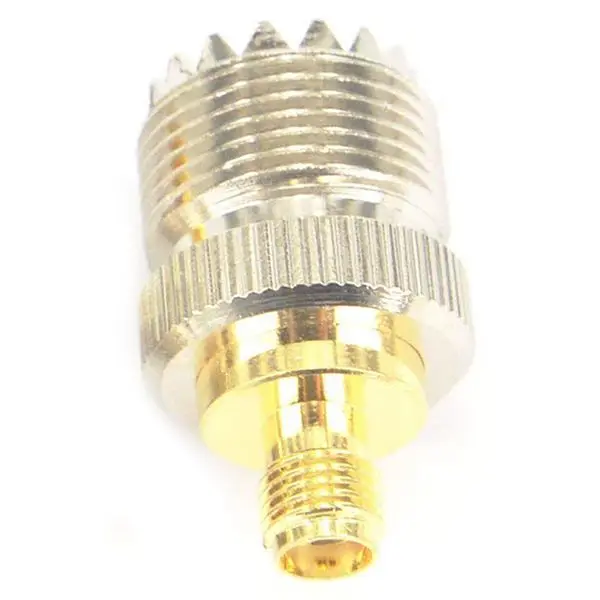 Новый стиль RF коаксиальный адаптер SMA female to SO239 UHF гнездо SO 239 антенный кабель