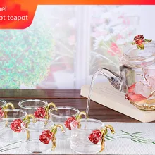 Эмалированная чайная чашка чайник, чашки для чайной церемонии кунг-фу, термостойкая безсвинцовая мастер-чашка. 1 комплект