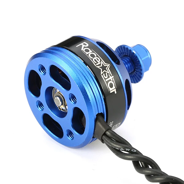 Racerstar Racing Edition 2205 BR2205 2600KV 2-4 S бесщеточный двигатель с вращением по часовой стрелке/CCW темно-синий для QAV250 ZMR250