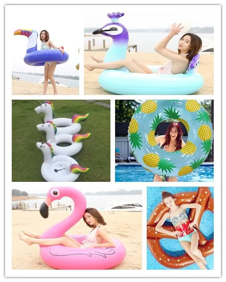 

16styles Swimming Ring Giant Swimming Pool Float Mattress Tail Swimming Circle Adult Beach Summer Water Inflatable Toy