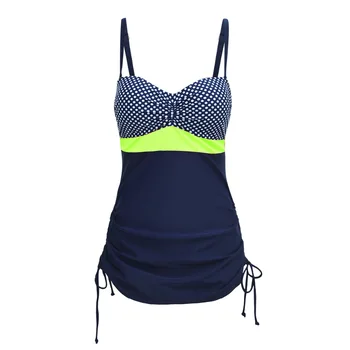 

Plus Size Swimwear Female geometric Print One Piece Swimsuit Women Vintage Bathing One-Piece Suits Retro Large Size Swimsuit 5xl