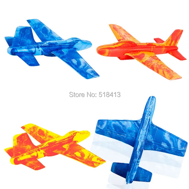 Softoys подлинные ручной бросок Eva пены самолет безопасные игрушки для детей на открытом воздухе Ruggedness арцевый боец