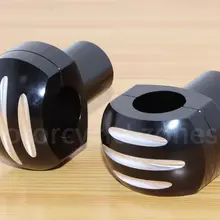 Черный Вырез мотоцикла левый и правый " Руль стоячий зажим Крепление для Honda Yamaha Kawasaki Suzuki